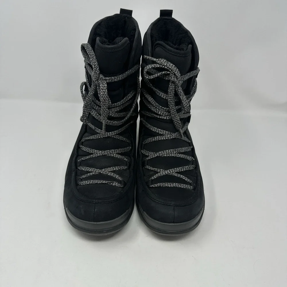 Merrell Snowcreek Cozy Polar Waterproof‎ Snow boots Black Leather Women's 9M